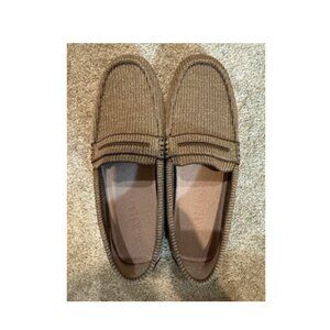 Rothy's The Driver brown shimmer - size 9. Next to New!